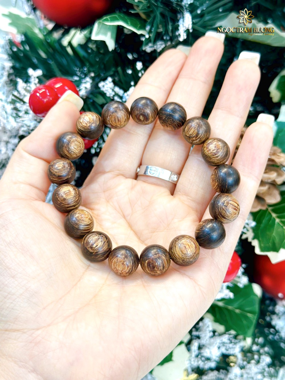 Vòng trầm sánh tròn 12li (2) Vòng trầm sánh tròn 12li (2)