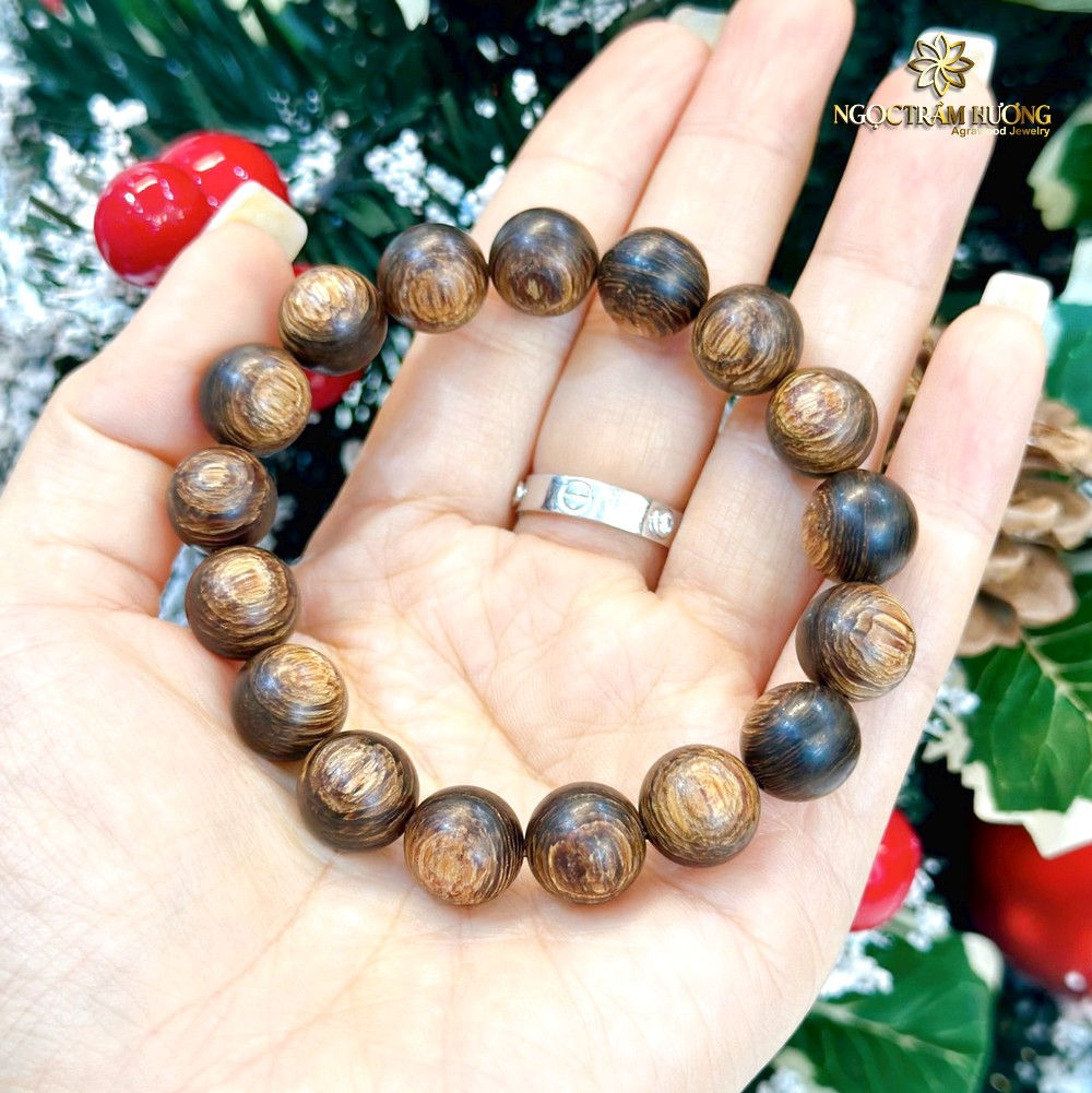 Vòng trầm sánh tròn 12li Vòng trầm sánh tròn 12li