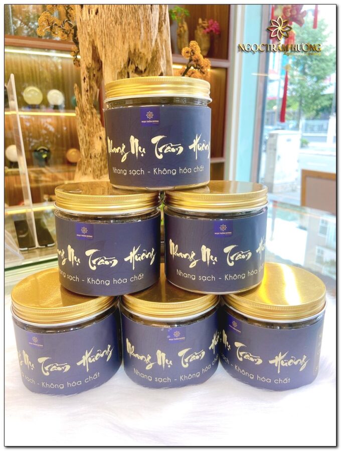 Vòng trầm hương từ thiên nhiên - Ngọc Trầm Hương Nụ trầm hương tự nhiên cao cấp - 60 nụ (2)