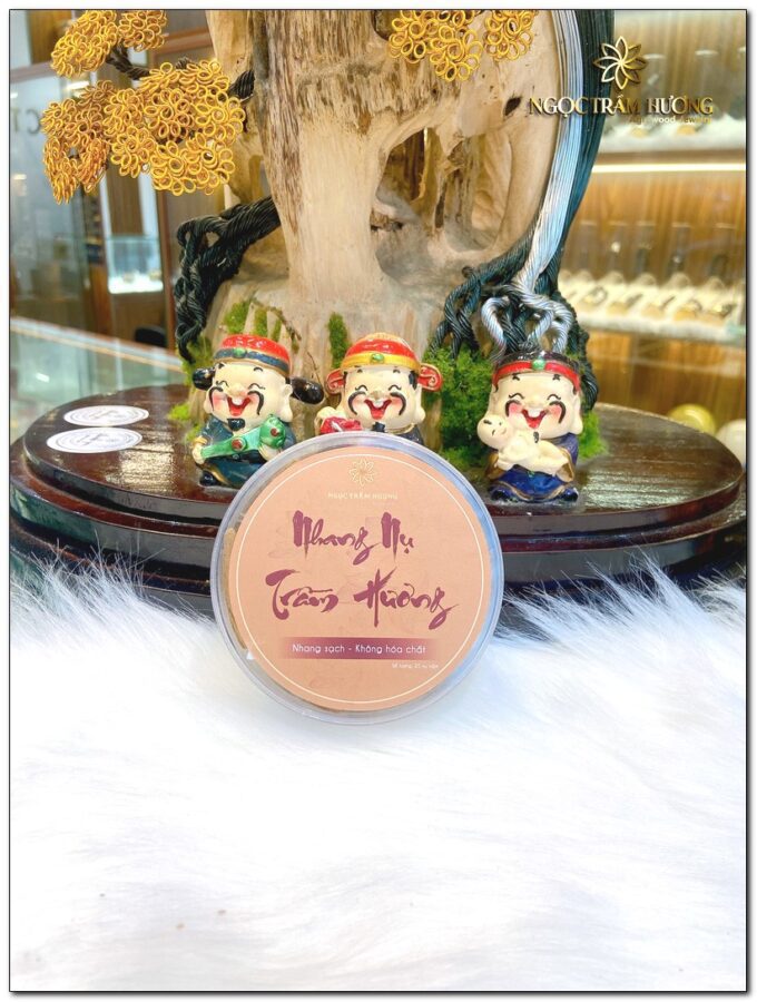 Vòng trầm hương từ thiên nhiên - Ngọc Trầm Hương Nụ trầm hương tự nhiên phổ thông - 25 nụ (2)