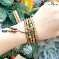 Chuỗi trầm hương cho nữ - Chuỗi nút banh Lào 6li 2.150.000